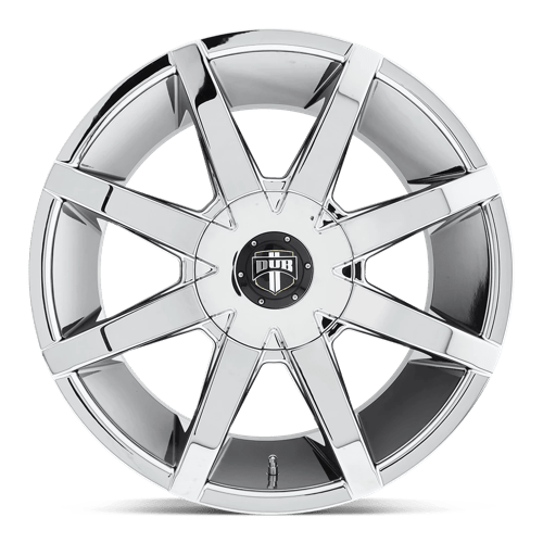 DUB S111 PUSH Chrome Plated 24x9.5 +35 Custom 72.6mm - Wheelwiz