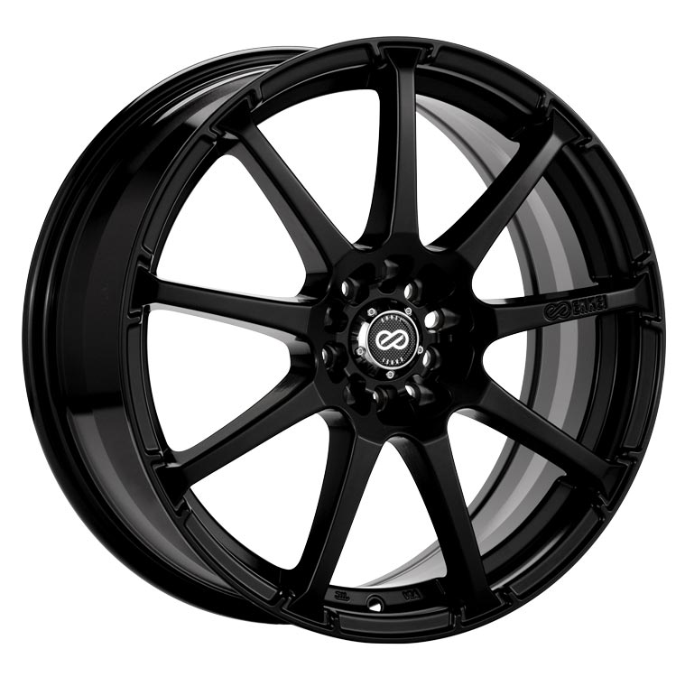 Enkei EDR9 Black Paint 18x7.5 +38 5x105|5x110mm 72.6mm - WheelWiz