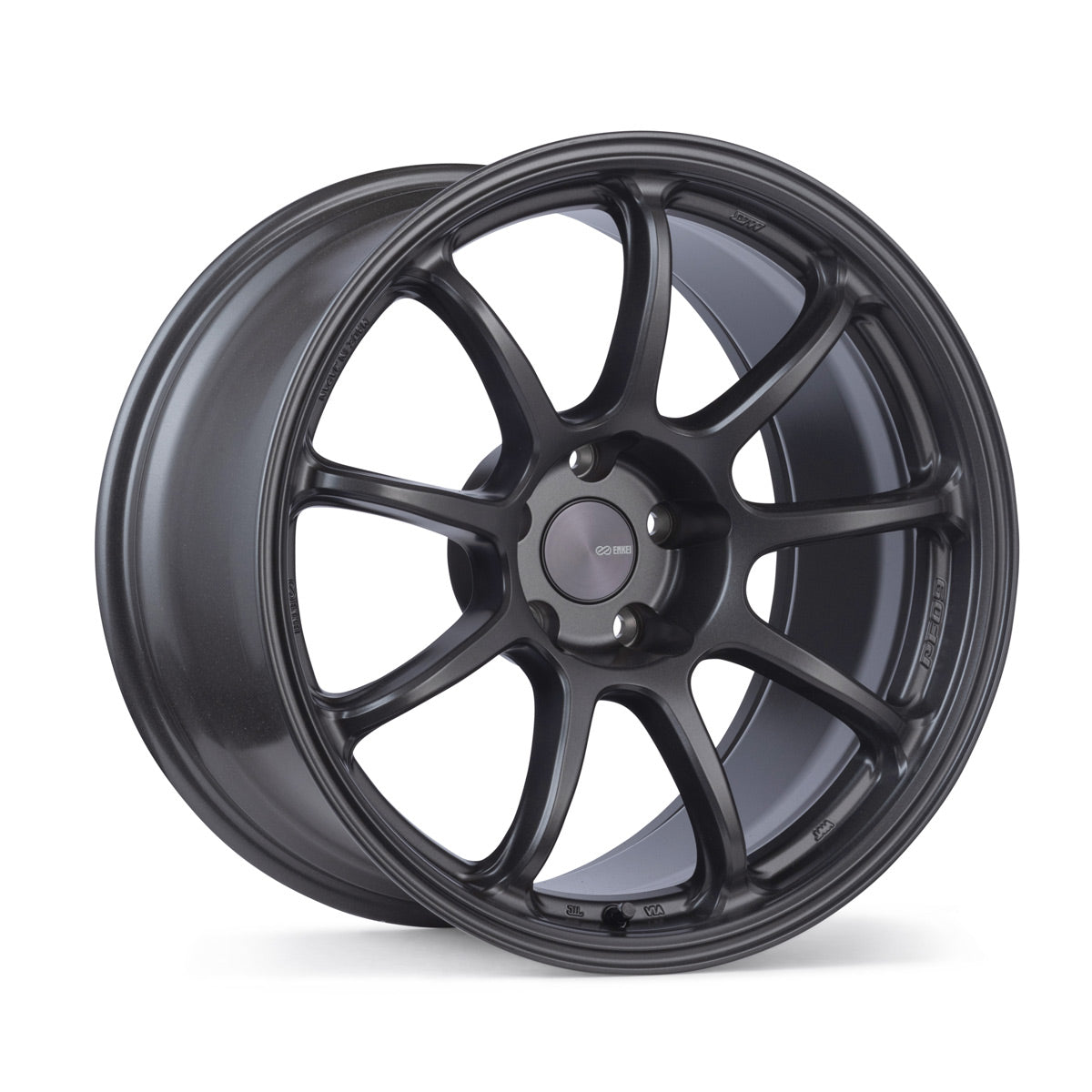 ENKEI PF09 18x8 +35 5x112 75 MATTE GUNMETAL - WheelWiz