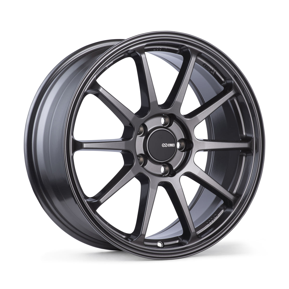 ENKEI PX-10 19x8 +35 5x114.3 72.6 GUNMETAL - WheelWiz
