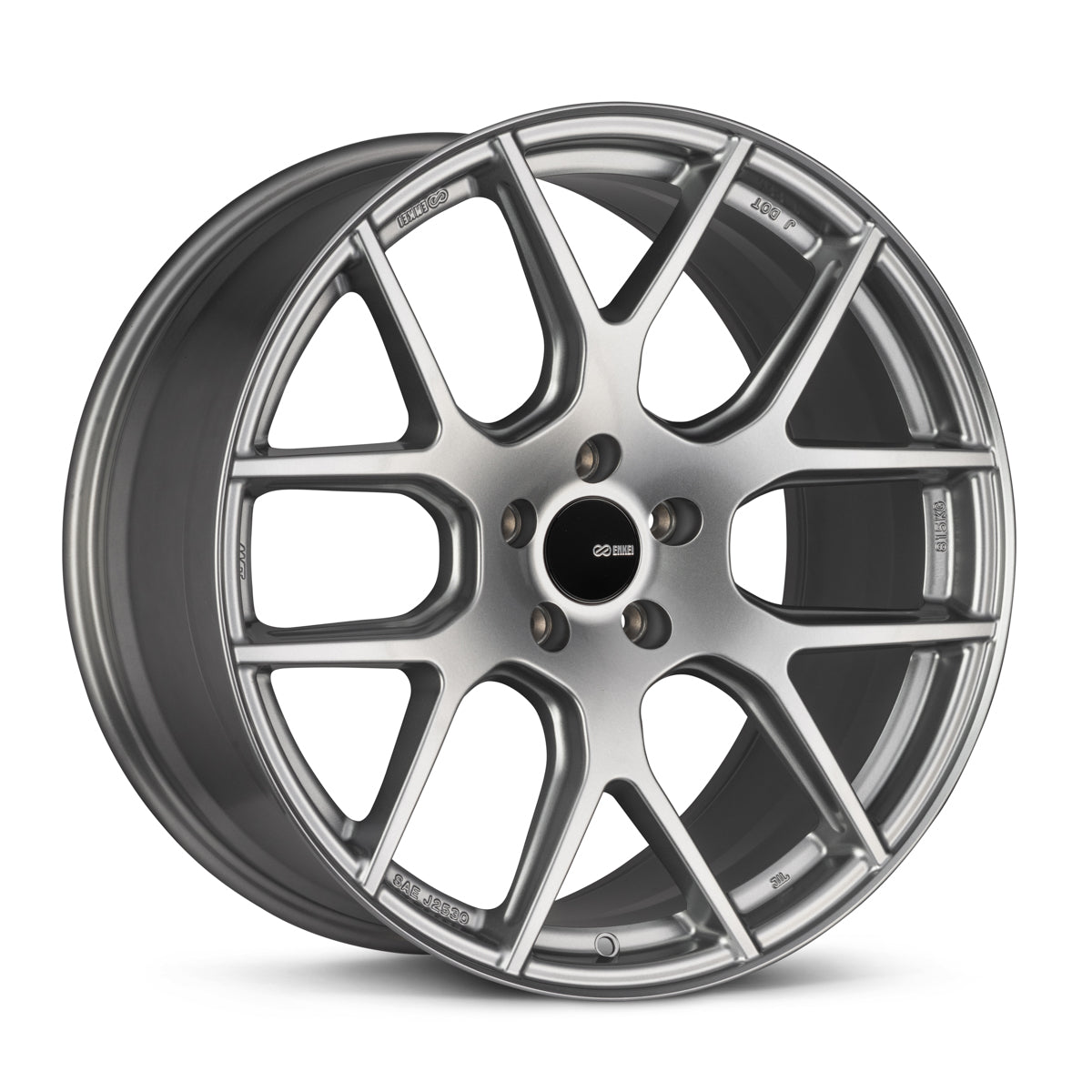 ENKEI XM-6 20x8.5 +40 5x127 72.6 STORM GRAY - WheelWiz