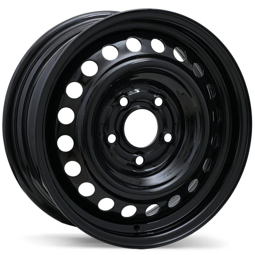 Envy Steel Traditional / Traditionnel Black 15x6 +45 5x114.3mm 67.1mm - Wheelwiz