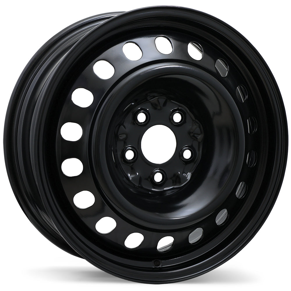 Envy Steel Traditional / Traditionnel Black 17x6.5 +50 5x114.3mm 67.1mm - Wheelwiz
