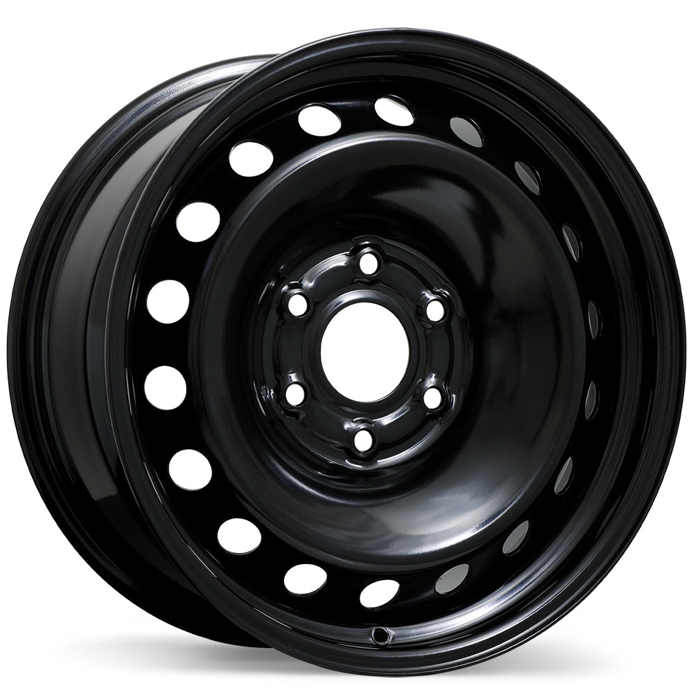 Steel Traditional / Traditionnel Black 18x8 +25 6x139.7mm 78.1mm - Wheelwiz