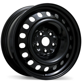 Steel Traditional / Traditionnel Black 17x7 +55 5x114.3mm 56.1mm