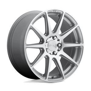 Niche M146 ESSEN Gloss Silver Machined 21x10.5 +35 5x120mm 72.6mm - WheelWiz