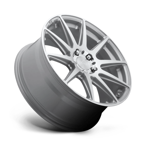 Niche M146 ESSEN Gloss Silver Machined 20x10 +40 5x120mm 74.1mm - Wheelwiz