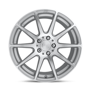 Niche M146 ESSEN Gloss Silver Machined 20x10 +40 5x114.3mm 72.6mm - Wheelwiz