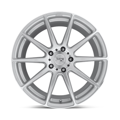 Niche M146 ESSEN Gloss Silver Machined 20x9 +35 5x120mm 72.6mm - Wheelwiz