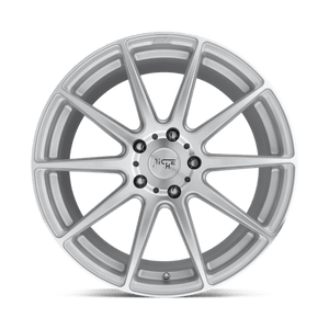 Niche M146 ESSEN Gloss Silver Machined 20x9 +35 5x120mm 72.6mm - Wheelwiz