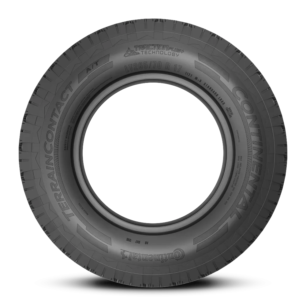 Continental TerrainContact A/T LT265/70R17 121/118S E/10 OWL