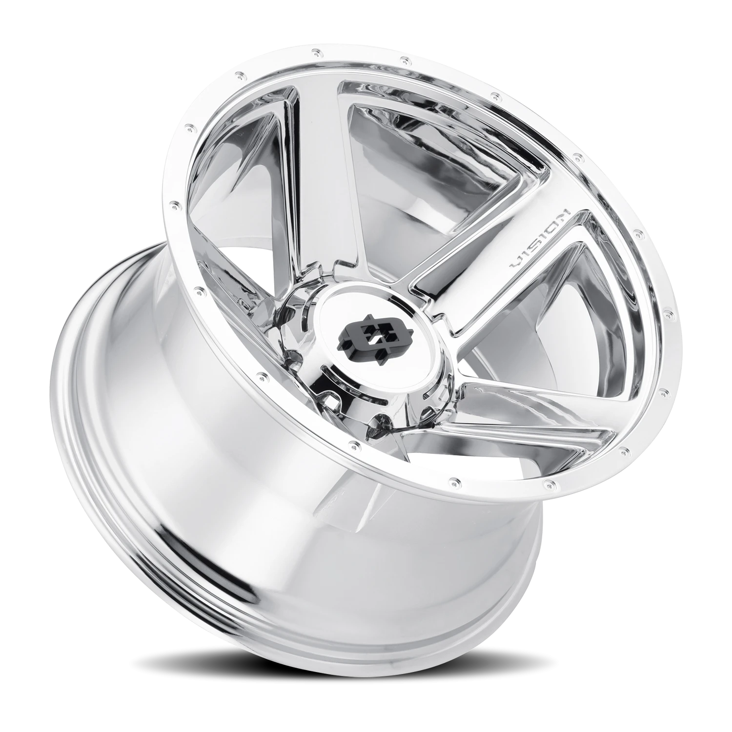Vision Wheel 390 Chrome 18x9 +18 5x114.3mm 83mm - Wheelwiz