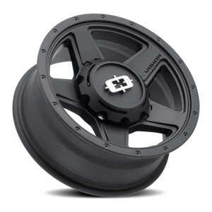 Vision Wheel 390 Satin Black 15x6 0 5x114.3mm 83mm - Wheelwiz