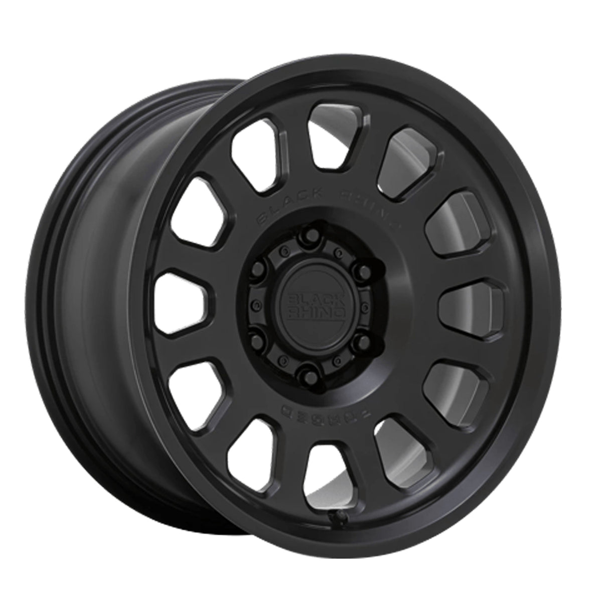 Black Rhino ENSENADA Matte Black 20x9.5 +6 5x127mm 71.5mm - Wheelwiz