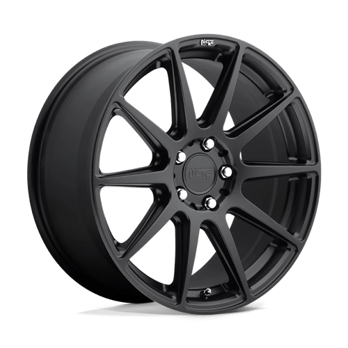 Niche M147 ESSEN Matte Black 20x9 +25 5x112mm 66.6mm - Wheelwiz