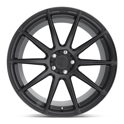 Niche M147 ESSEN Matte Black 20x9 +25 5x112mm 66.6mm - WheelWiz