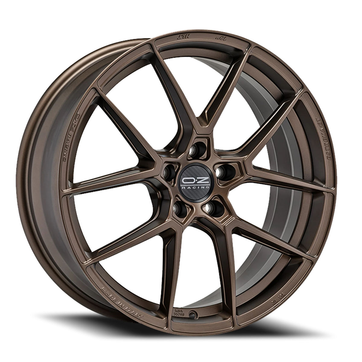 OZ Racing Estrema GT HLT Matte Bronze 18x8 +48 5x100mm 68mm - Wheelwiz