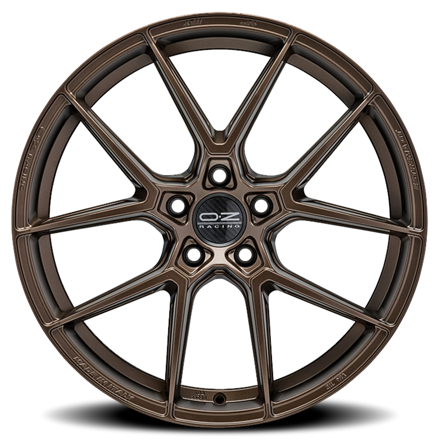 OZ Racing Estrema GT HLT Matte Bronze 19x10 +40 5x120mm 79mm - Wheelwiz
