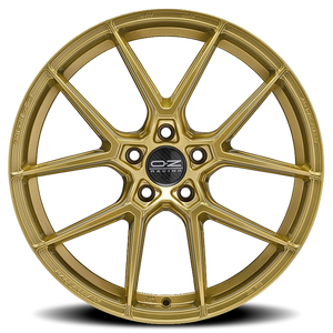 OZ Racing Estrema GT HLT Gloss Race Gold 18x8 +48 5x100mm 68mm - Wheelwiz