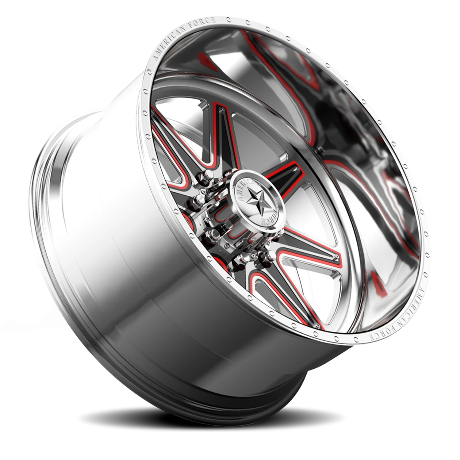 American Force 211 Evade FP Polished 20x9 0 8x165.1mm 117mm - Wheelwiz