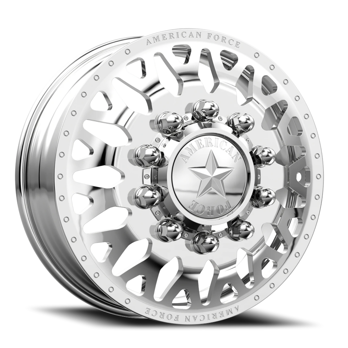 American Force G17 EVO DRW Polished 22x8.25 +169 8x170mm 125mm - Wheelwiz