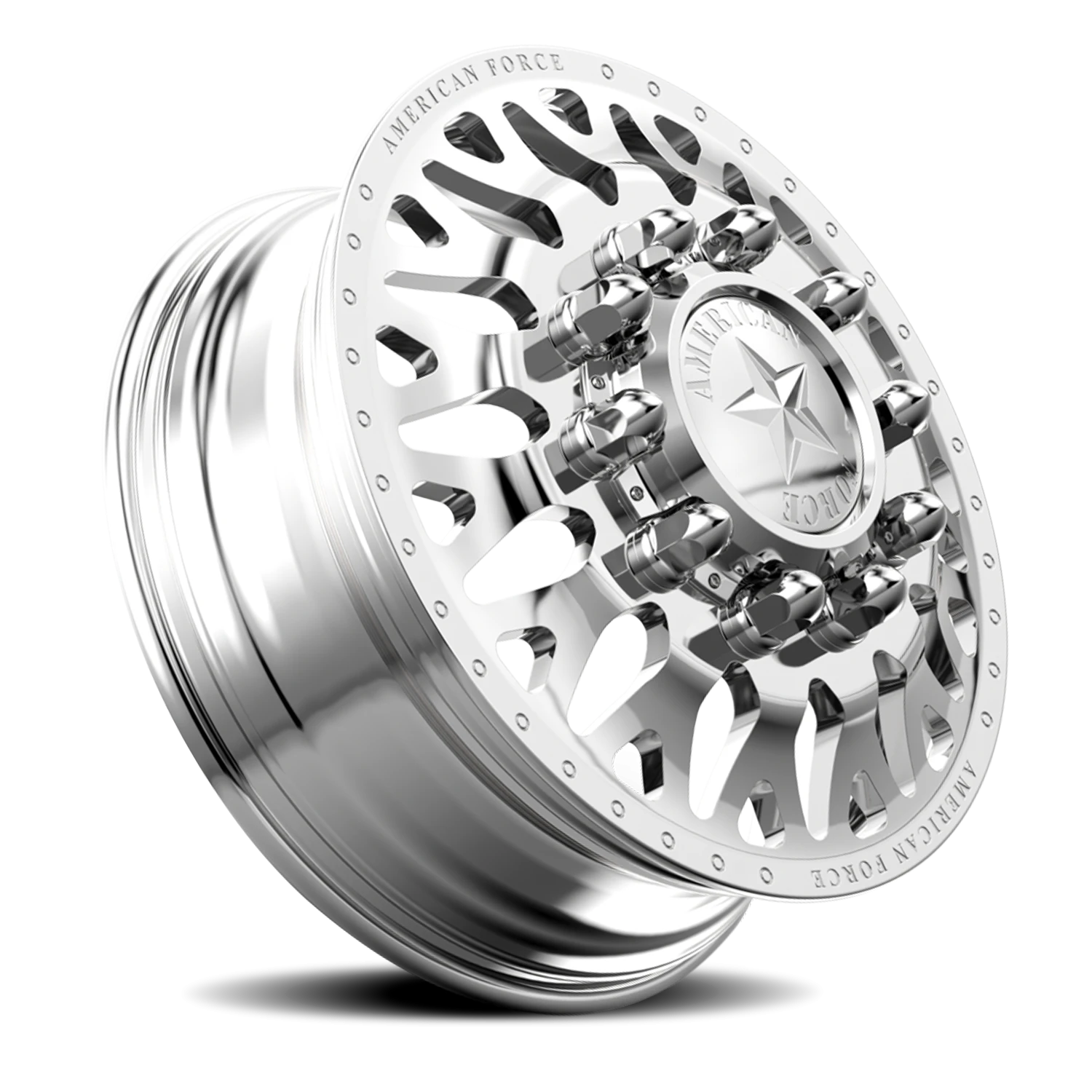 American Force G17 EVO DRW Polished 24x8.25 +169 8x165.1mm 122mm - Wheelwiz