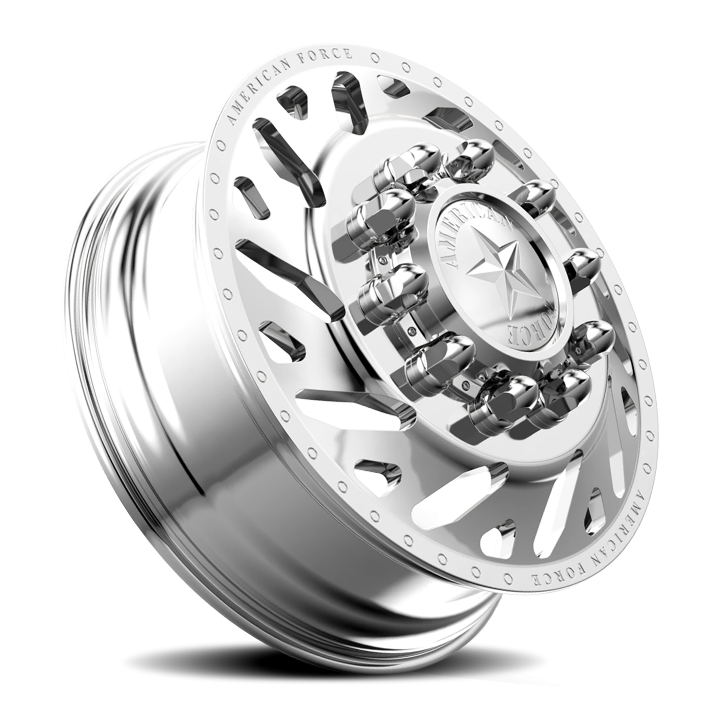American Force F07 Trek DRW Polished 28x8.25 +169 10x225mm 170mm - Wheelwiz