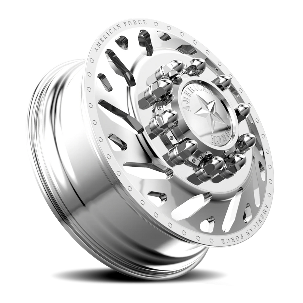 American Force F07 Trek DRW Polished 22x8.25 +169 8x165.1mm 122mm - Wheelwiz