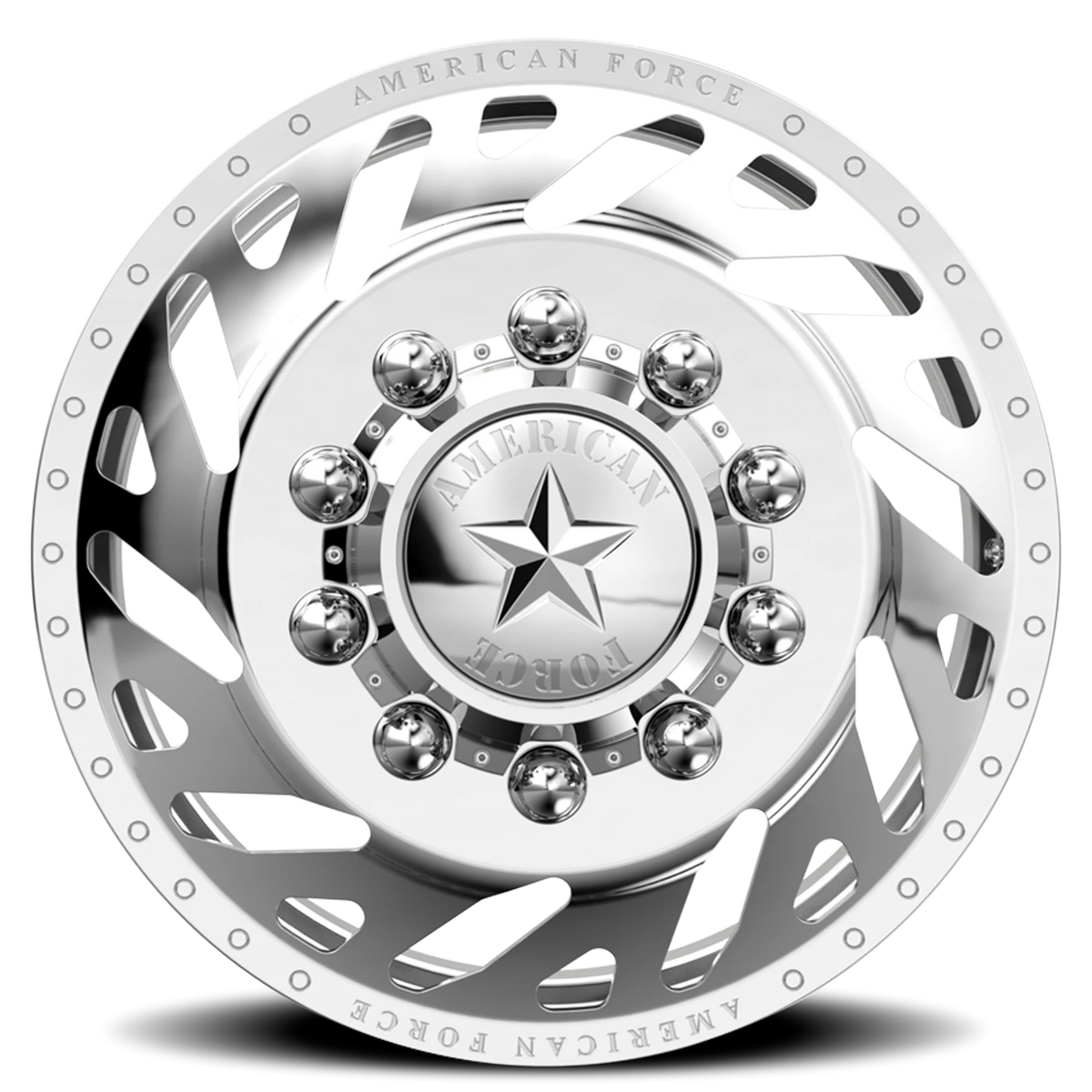 American Force F07 Trek DRW Polished 24x8.25 +169 8x200mm 142mm - Wheelwiz