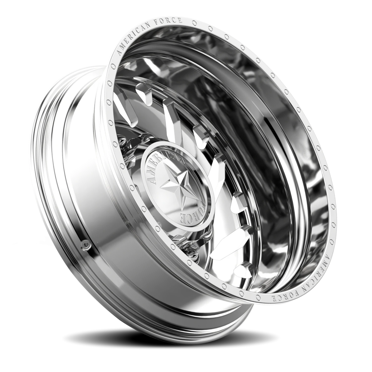 American Force F07 Trek DRW Polished 26x8.25 -130 8x225mm 170mm - Wheelwiz