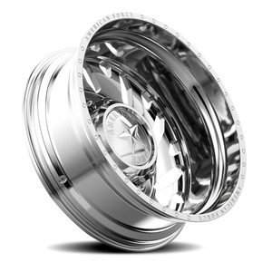 American Force F07 Trek DRW Polished 22.5x8.25 -145 8x170mm 125mm - Wheelwiz