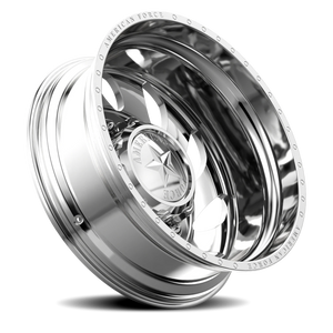 American Force F08 Flow DRW Polished 22.5x8.25 -145 8x225mm 170mm - Wheelwiz