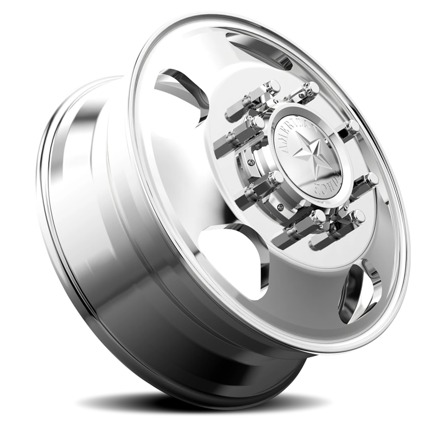 American Force F10 Dura DBO Polished 19.5x6.75 +141 8x165.1mm 122mm - Wheelwiz