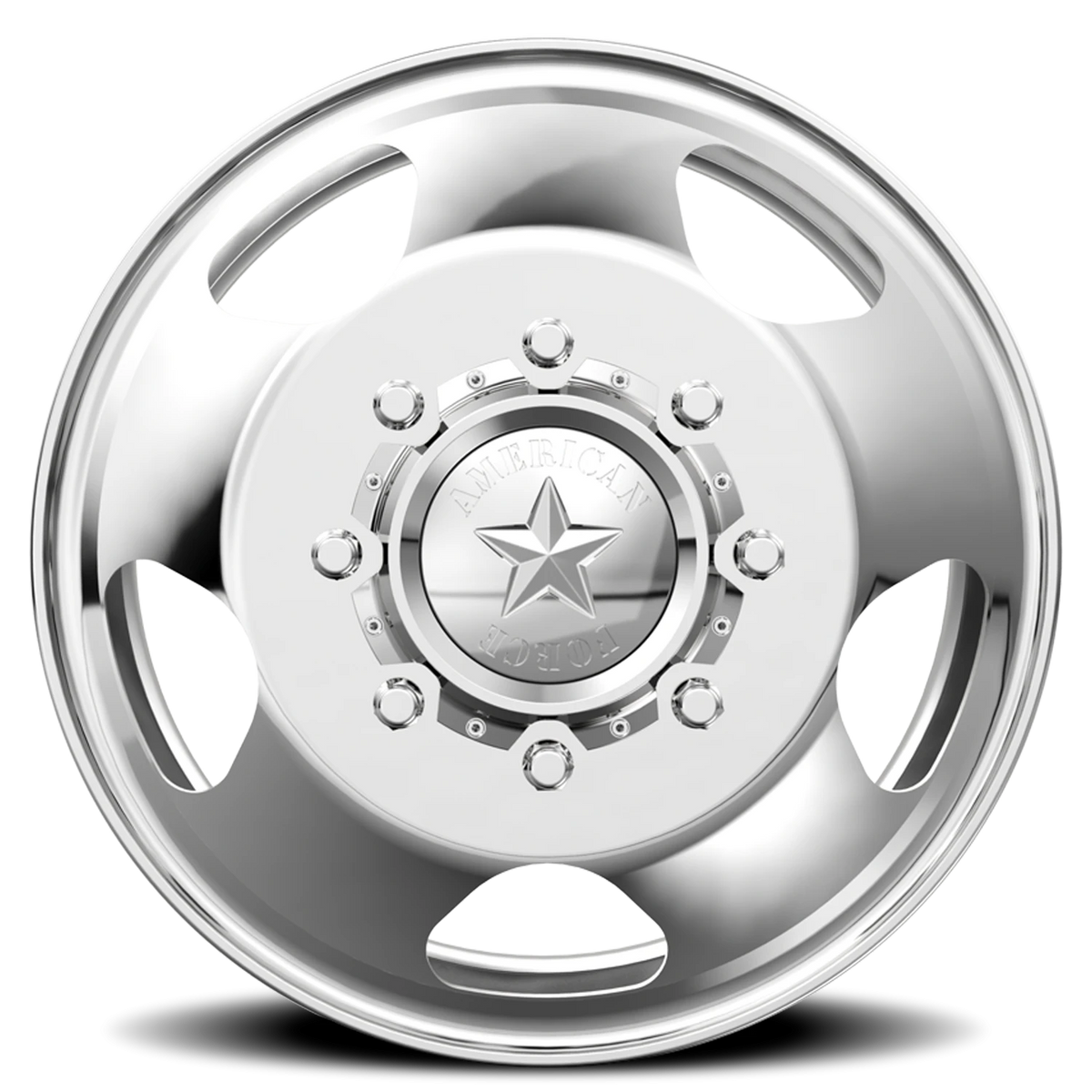 American Force F10 Dura DBO Polished 19.5x6.75 +141 8x200mm 142mm - Wheelwiz