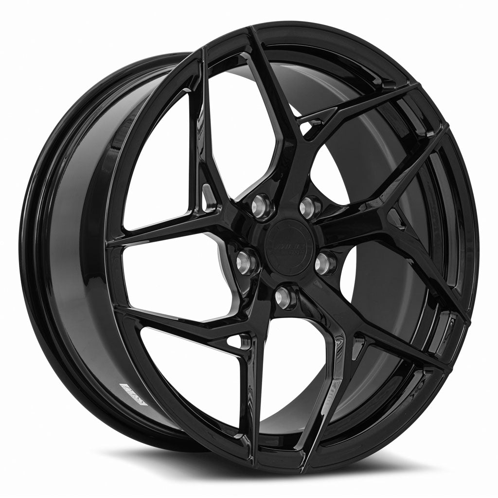 MRR Forged Forged F10 Gloss Black Right 19x8.5 +38 5x120mm 67.1mm - Wheelwiz