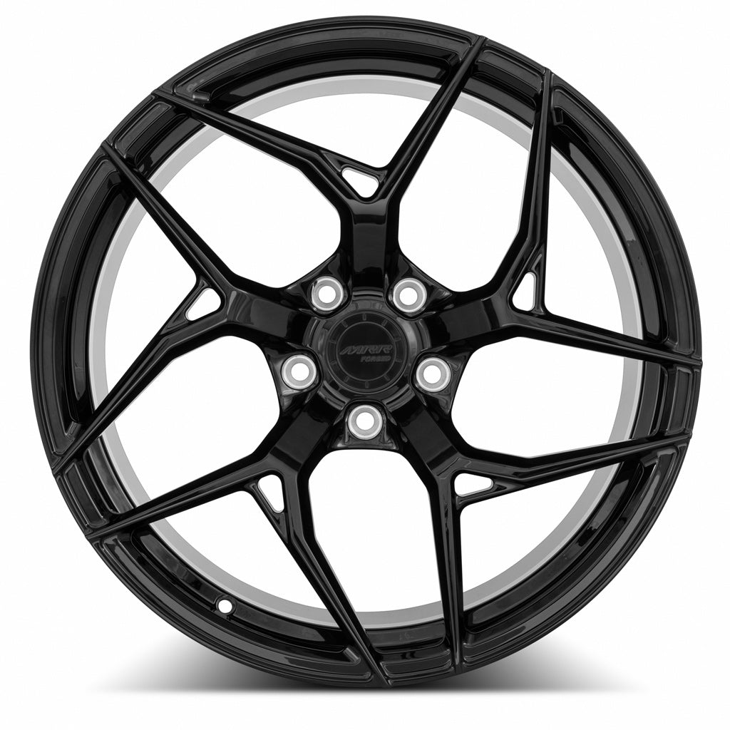 MRR Forged Forged F10 Gloss Black Left 20x11 +48 5x120mm 67.1mm - Wheelwiz