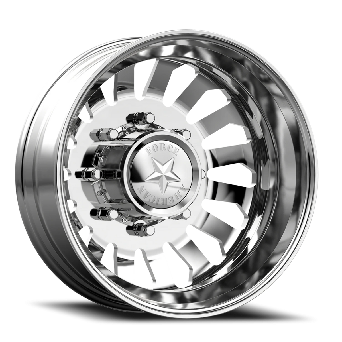 American Force F11 Axis DBO Polished 19.5x6.75 -123 10x225mm 170mm - Wheelwiz