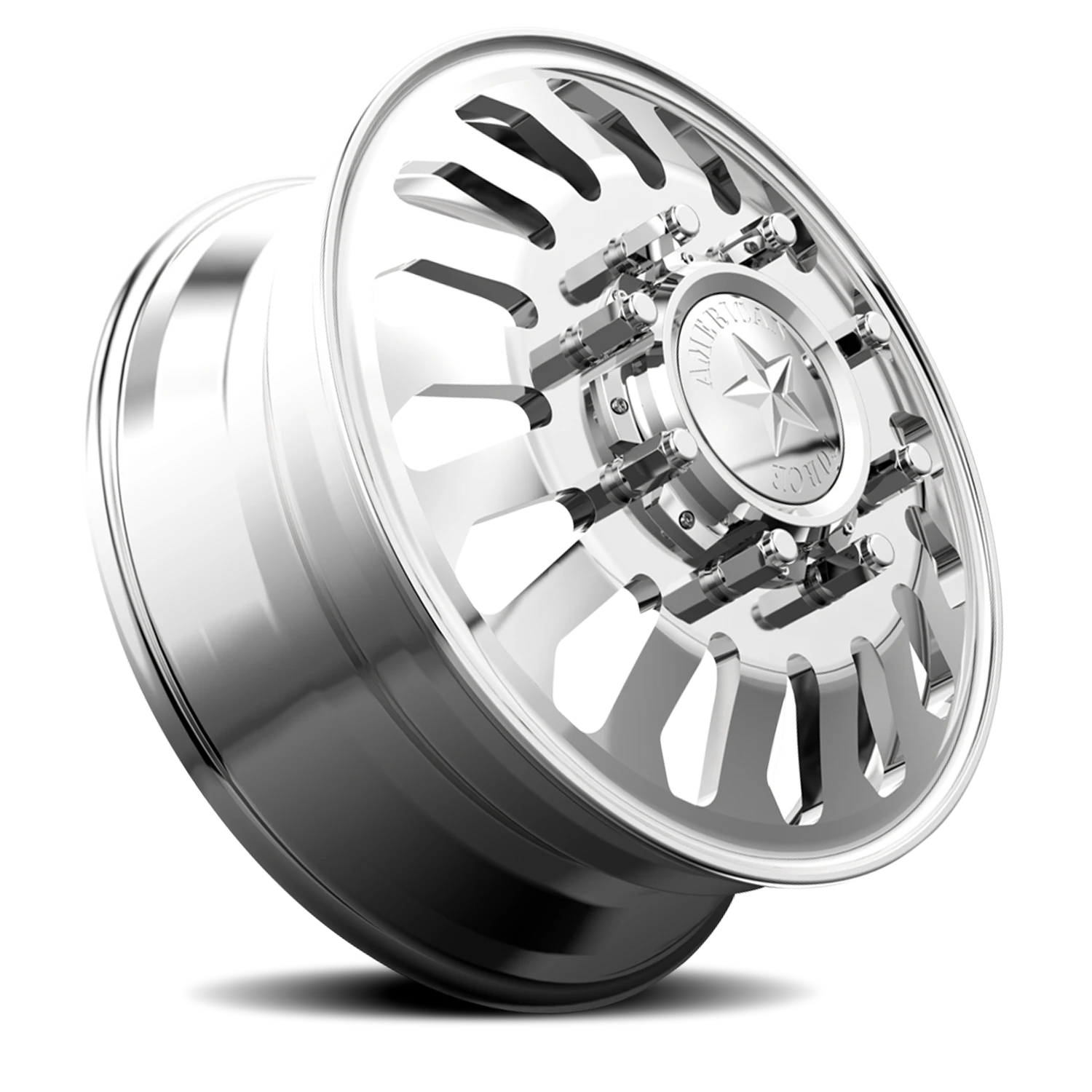 American Force F11 Axis DBO Polished 19.5x6.75 -123 8x200mm 142mm - Wheelwiz