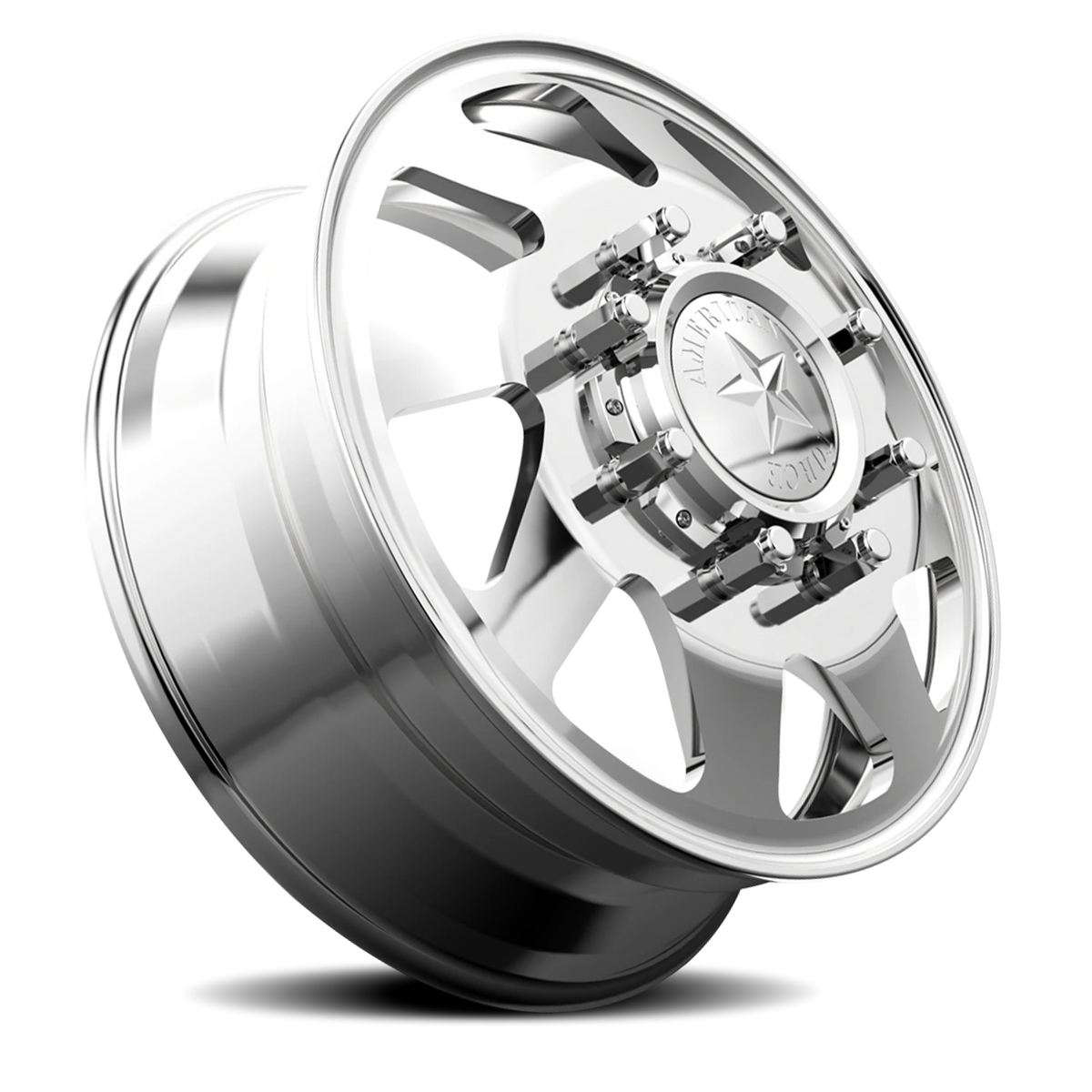 American Force F13 Cane DBO Polished 19.5x6.75 +141 8x165.1mm 117mm - Wheelwiz