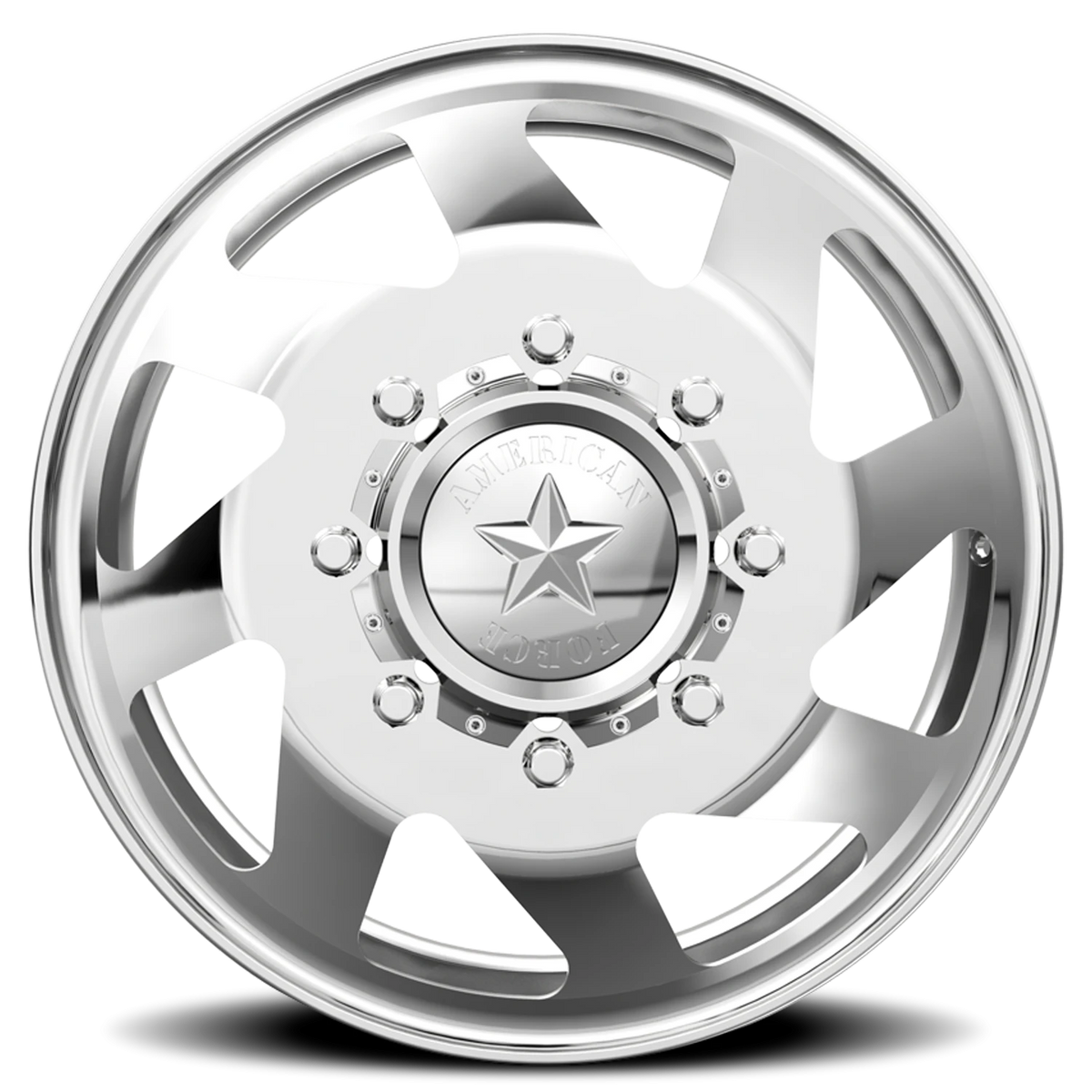 American Force F13 Cane DBO Polished 19.5x6.75 +141 8x165.1mm 122mm - Wheelwiz