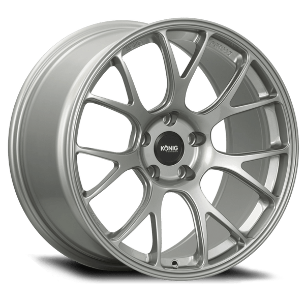 KONIG FORGED F1M 18x9 +42 5x112 66.56 ASH SILVER