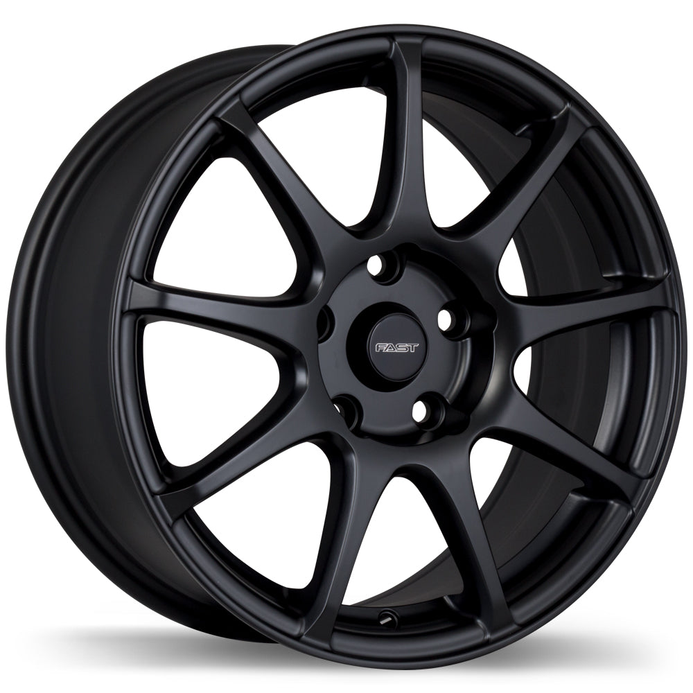 Fast Wheels Orbit Matte Black 16x7 +40 5x114.3mm 73.0mm - Wheelwiz