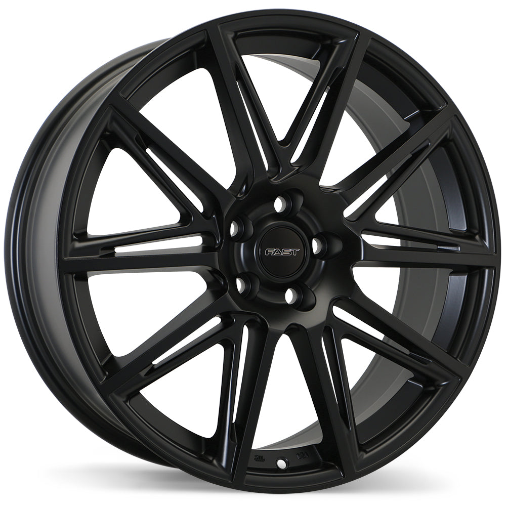 Fast Wheels Switch Satin Black 19x8 +35 5x114.3mm 67.1mm - Wheelwiz