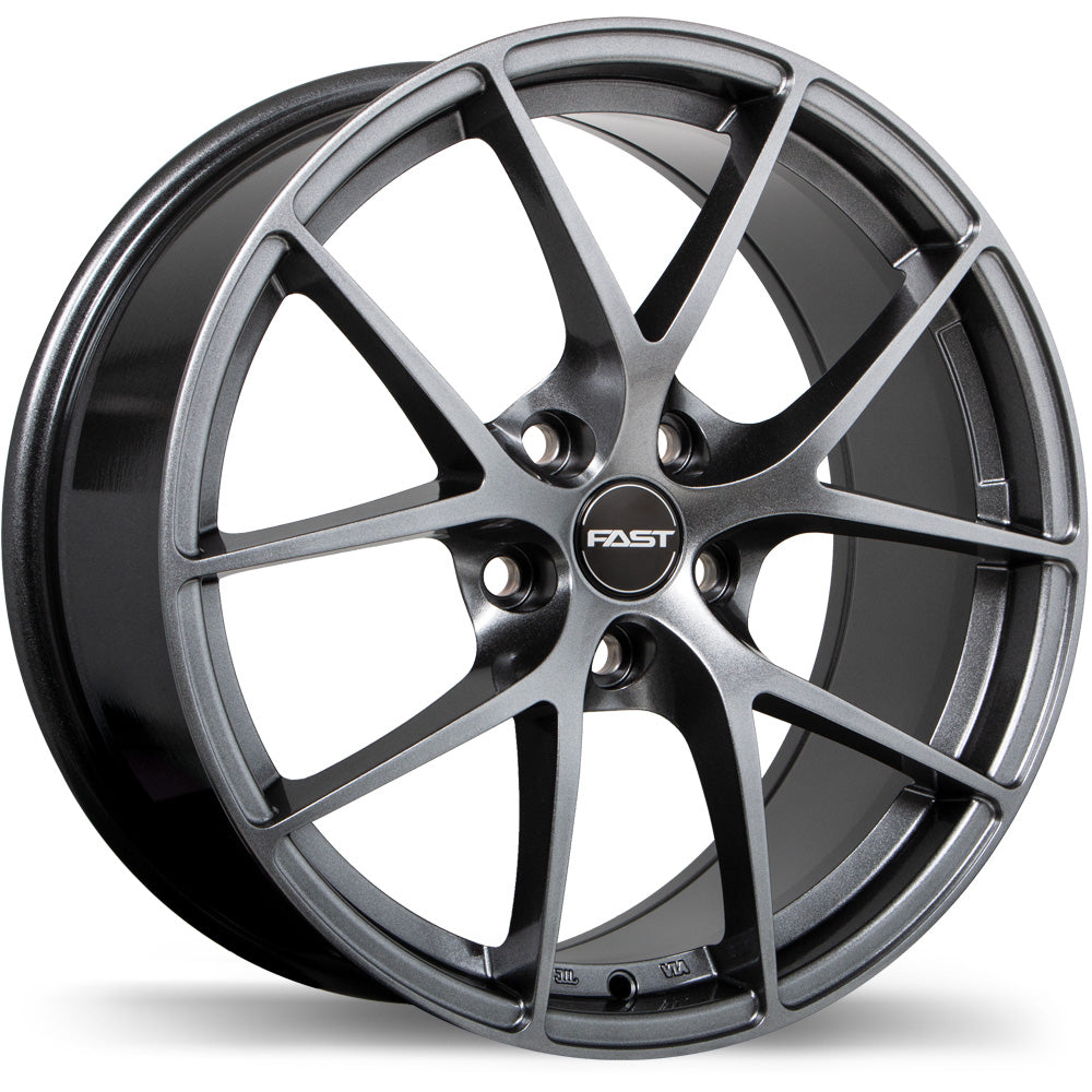 Fast Wheels Innovation Titanium 18x8 +45 5x114.3mm 67.1mm - Wheelwiz