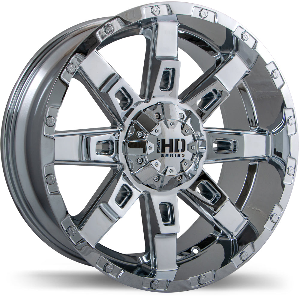 Fast HD Wildcat Chrome 18x9 +15 6x135|6x139.7mm 106.1mm