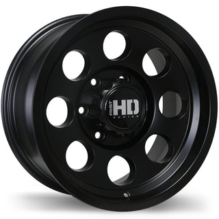 Fast HD Detour Satin Black 16x8 0 6x139.7mm 108.1mm