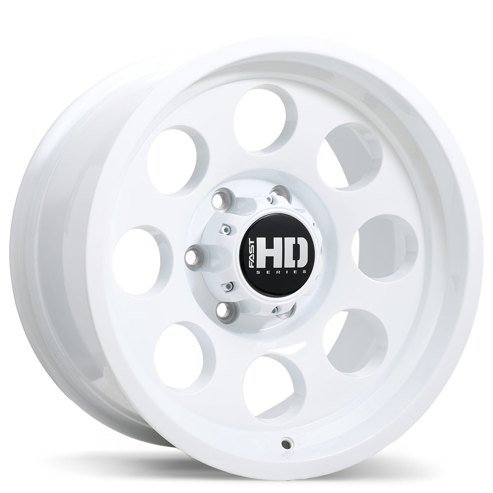 Fast HD Detour Gloss White 17x9 0 6x139.7mm 106.1mm