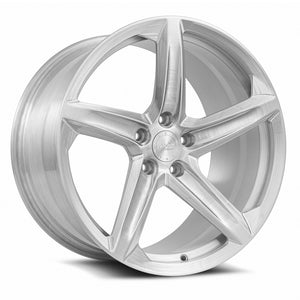 MRR Forged F23 Brushed Clear fit Corvette C8 ( front: FF23198552038L-BC ) 20x11 +48 5x120mm 66.9mm