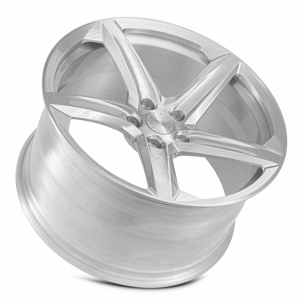 MRR Forged Forged F23 Brushed Clear Left 20x11 +48 5x120mm 67.1mm - Wheelwiz