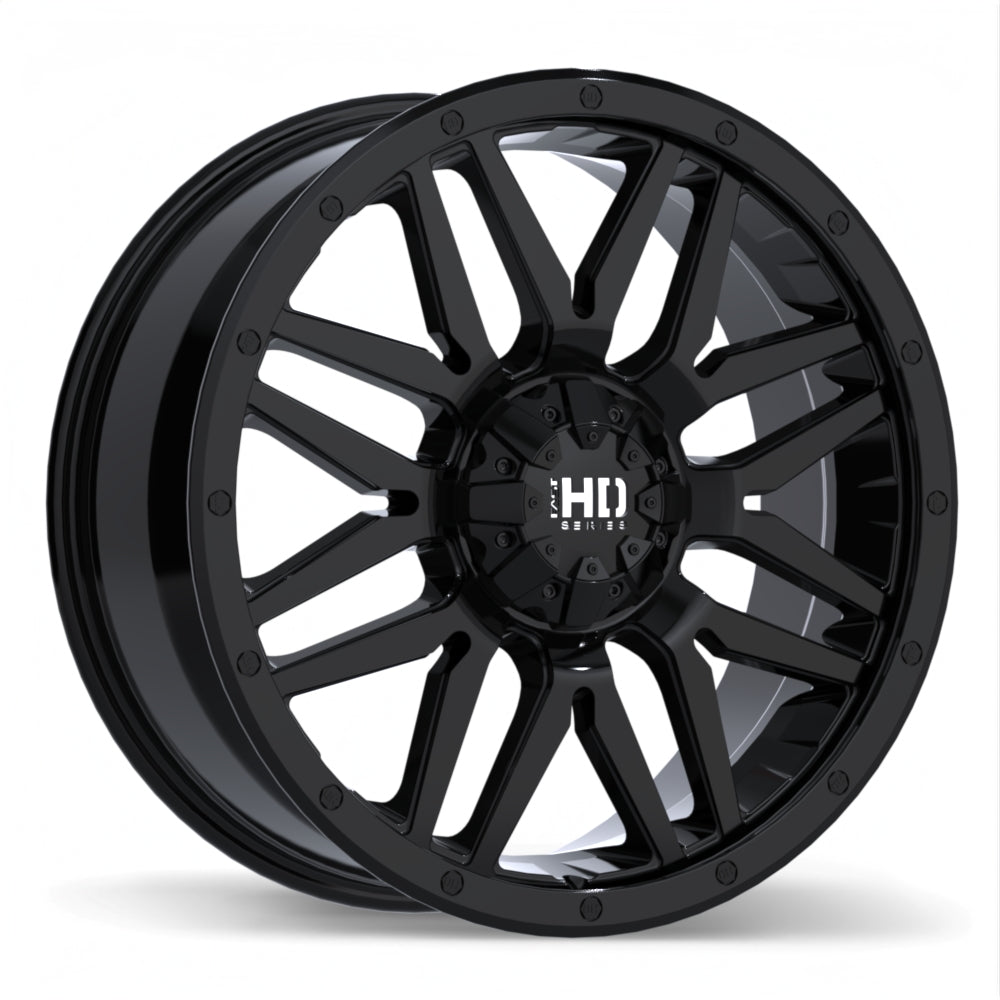 Fast HD Menace Gloss Black 22x9 +26 6x139.7mm 106.1mm
